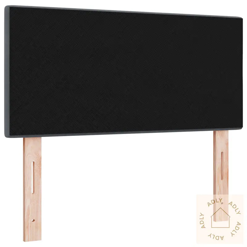 Sengegavl Med Knapper, Mørkegrå, 80 Cm, Fløyel