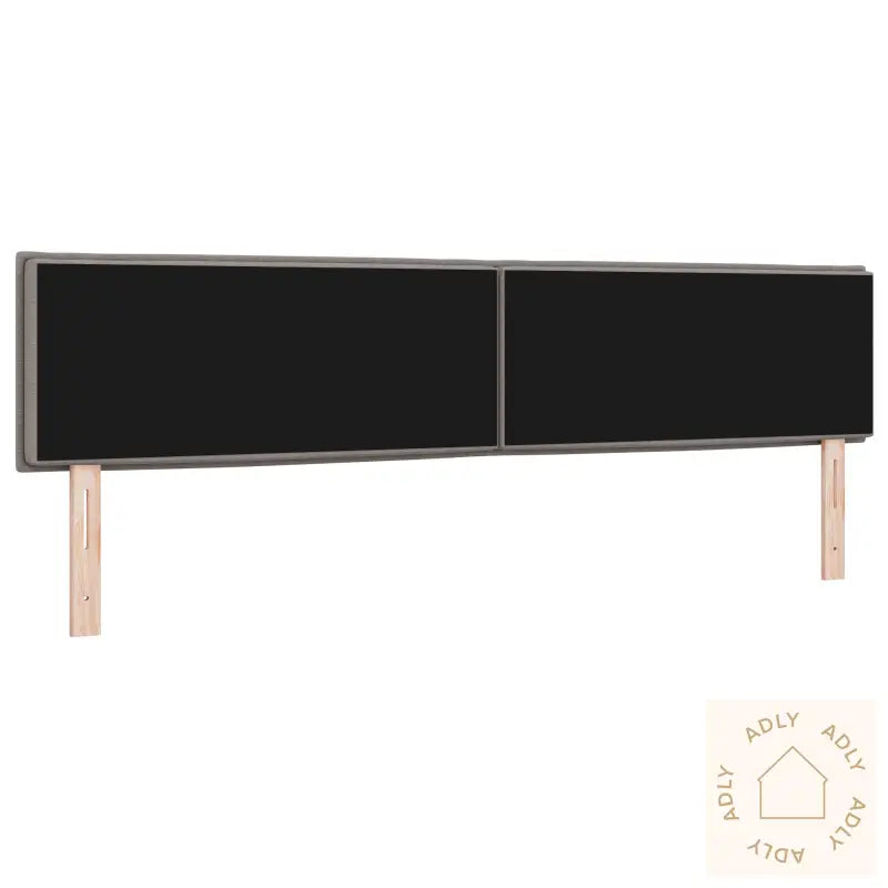Sengegavl Linje Design Taupe 200 Cm Stoff