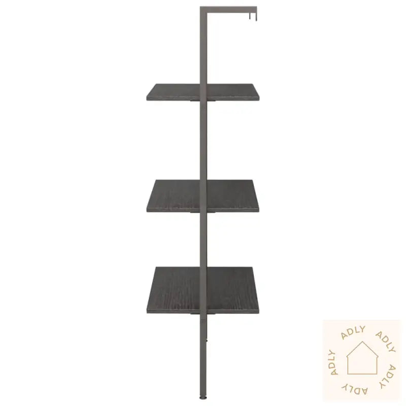 Stigehyller 3 Etasjer Svart 64X35X120,5 Cm