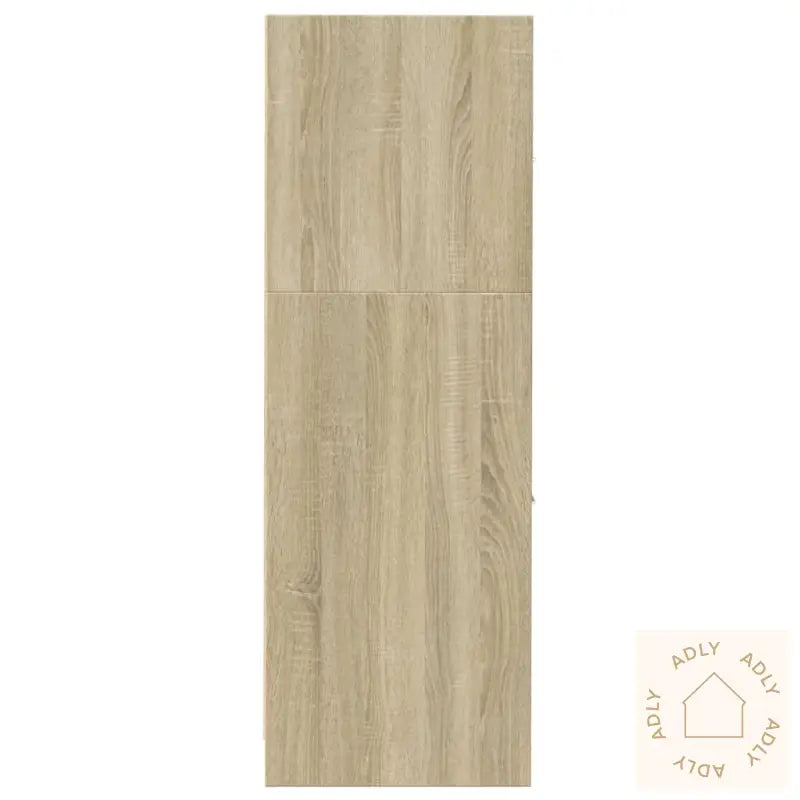 Apotekskap Sonoma Eik 30X41X118 Cm Konstruert Tre