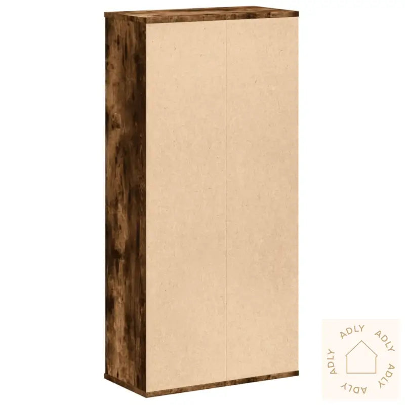 Bokhylle Røkt Eik 50X25X105 Cm Konstruert Tre