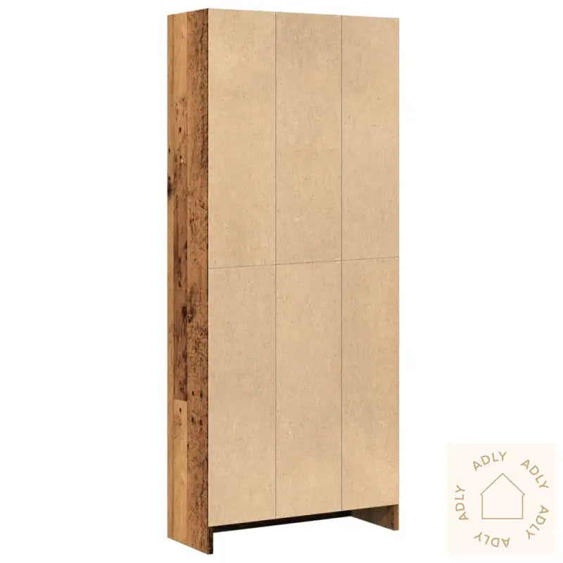 Bokhylle Gammelt Tre 60X24X143 Cm Konstruert Tre