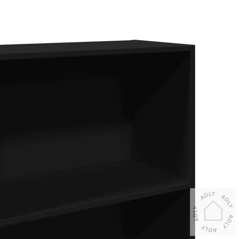 Bokhylle Svart 60X30X152 Cm Konstruert Tre