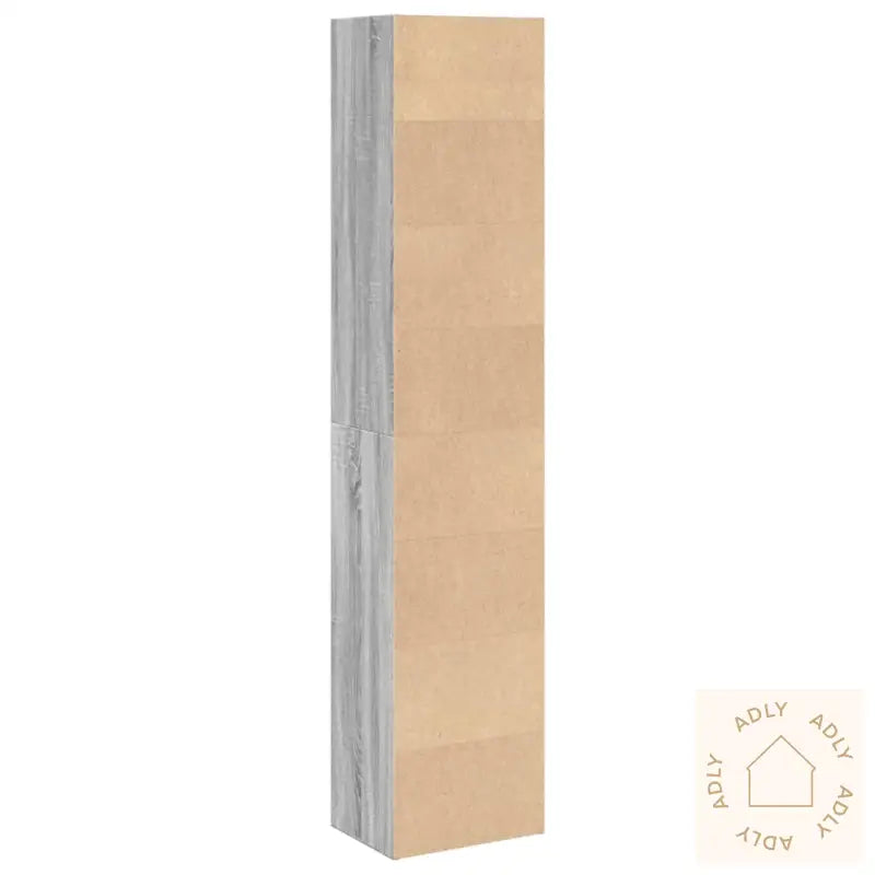 Bokhylle Grå Sonoma 40X30X189 Cm Konstruert Tre