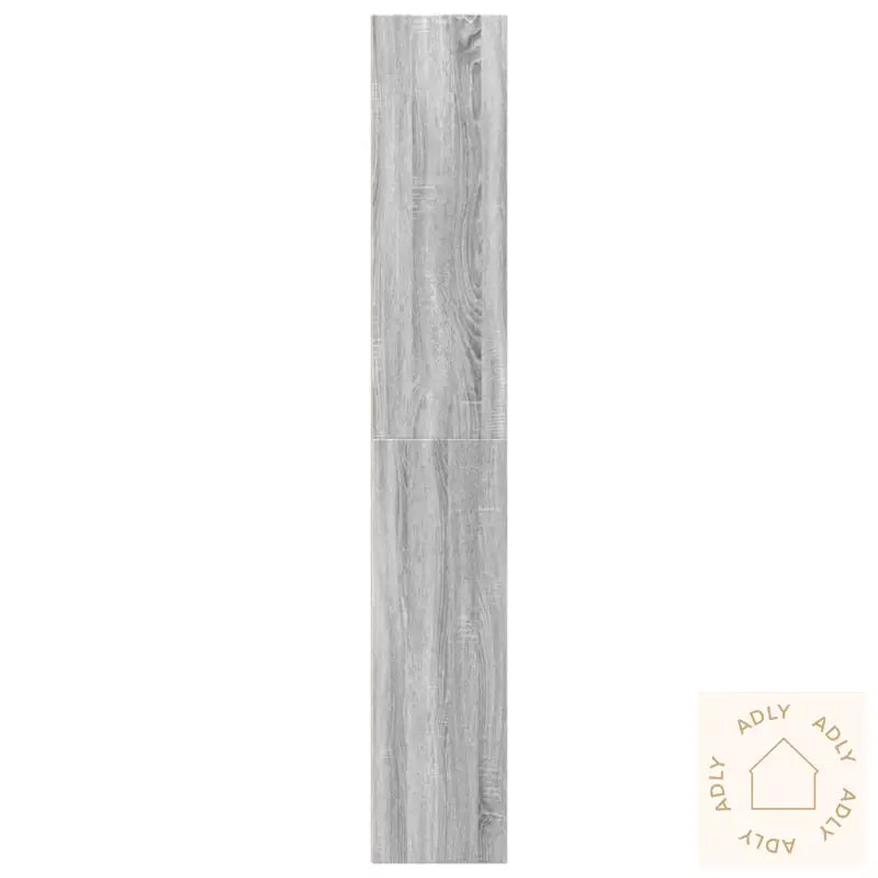 Bokhylle Grå Sonoma 40X30X189 Cm Konstruert Tre