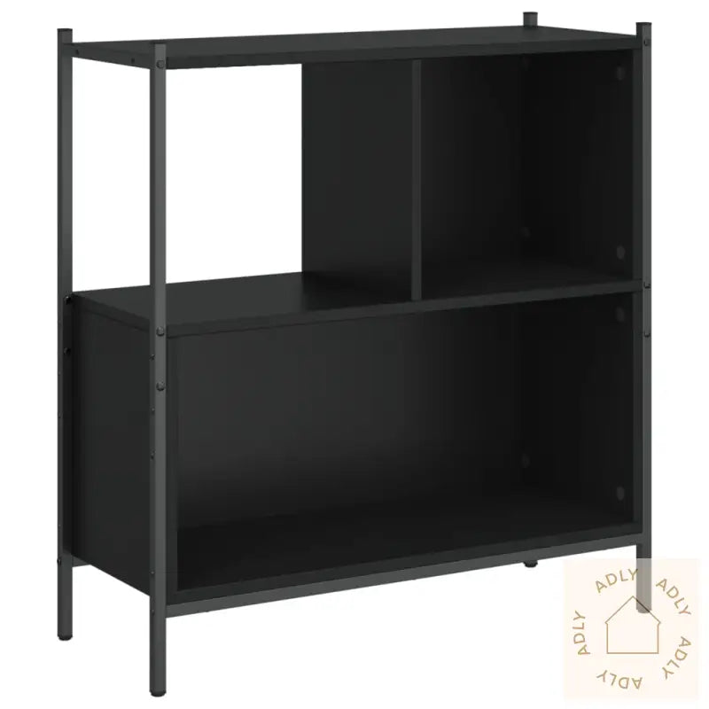 Bokhylle Svart 72X28X77,5 Cm Konstruert Tre