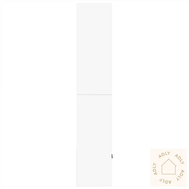 Bokhylle Hvit 70X36X189 Cm Konstruert Tre