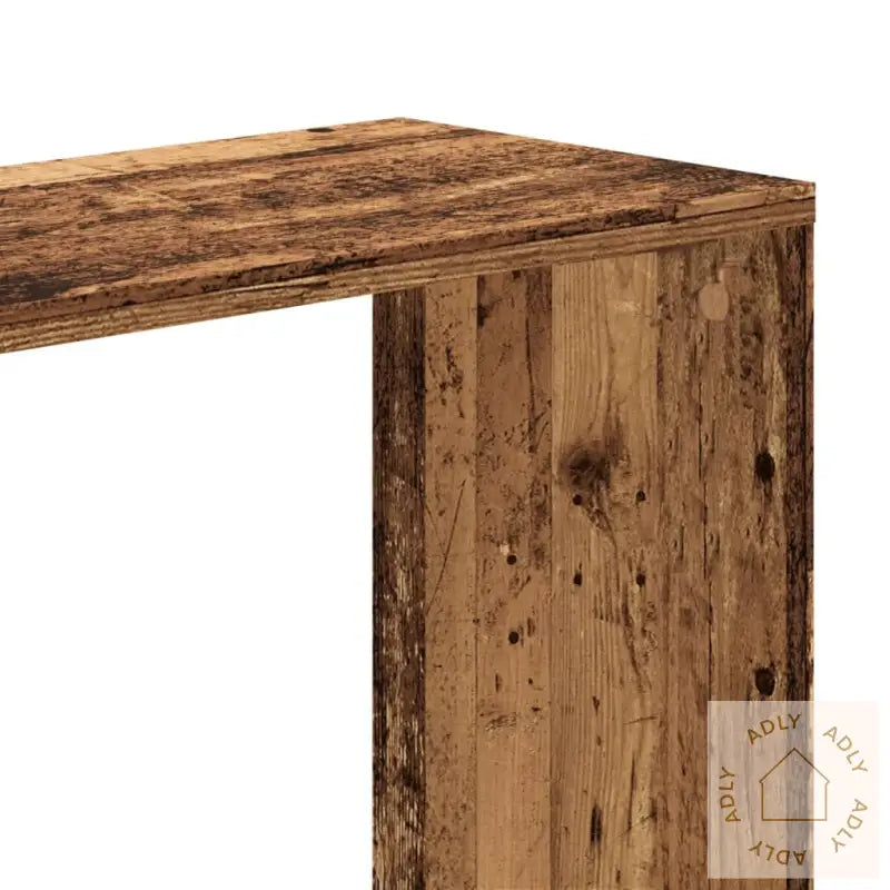 Bokhylle 5 Etasjer Gammelt Tre 45X23,5X162,5 Cm Konstruert Tre