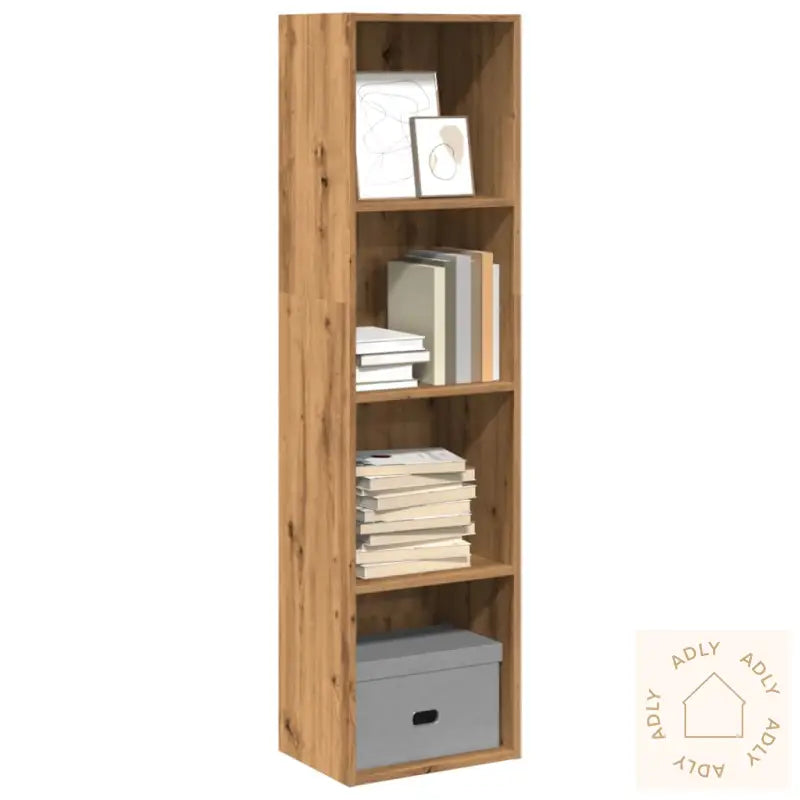 Bokhylle Artisan Eik 40X30X152 Cm Konstruert Tre
