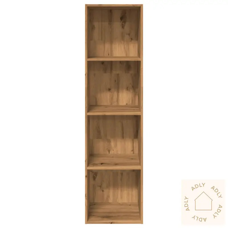 Bokhylle Artisan Eik 40X30X152 Cm Konstruert Tre