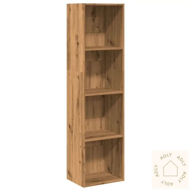 Bokhylle Artisan Eik 40X30X152 Cm Konstruert Tre