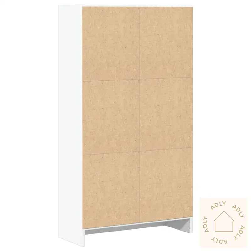 Bokhylle Hvit 60X24X109 Cm Konstruert Tre