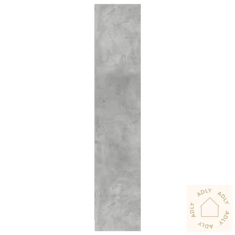 Bokhylle Betonggrå 57X28,5X107,5 Cm Konstruert Tre