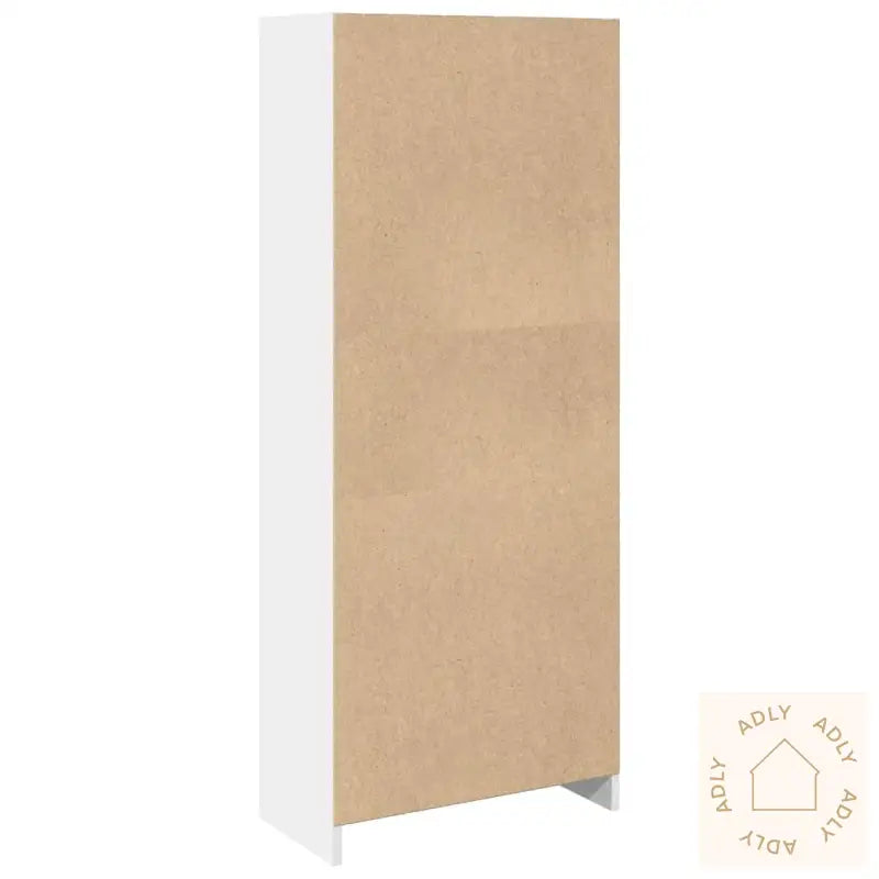 Bokhylle Hvit 57X28,5X141 Cm Konstruert Tre