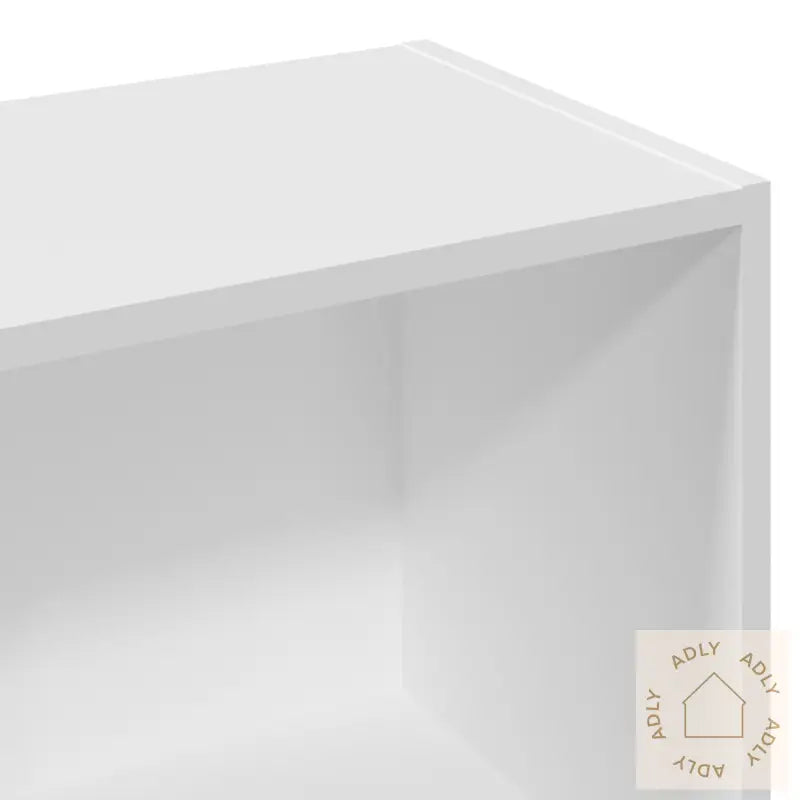 Bokhylle Hvit 57X28,5X141 Cm Konstruert Tre