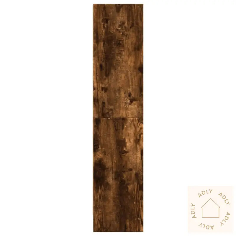 Bokhylle Røkt Eik 60X24X109 Cm Konstruert Tre