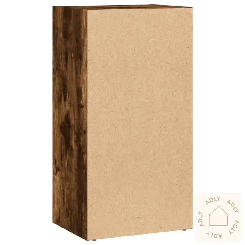 Bokhylle Røkt Eik 40X30X77 Cm Konstruert Tre