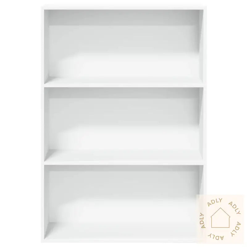 Bokhylle Hvit 80X30X114 Cm Konstruert Tre