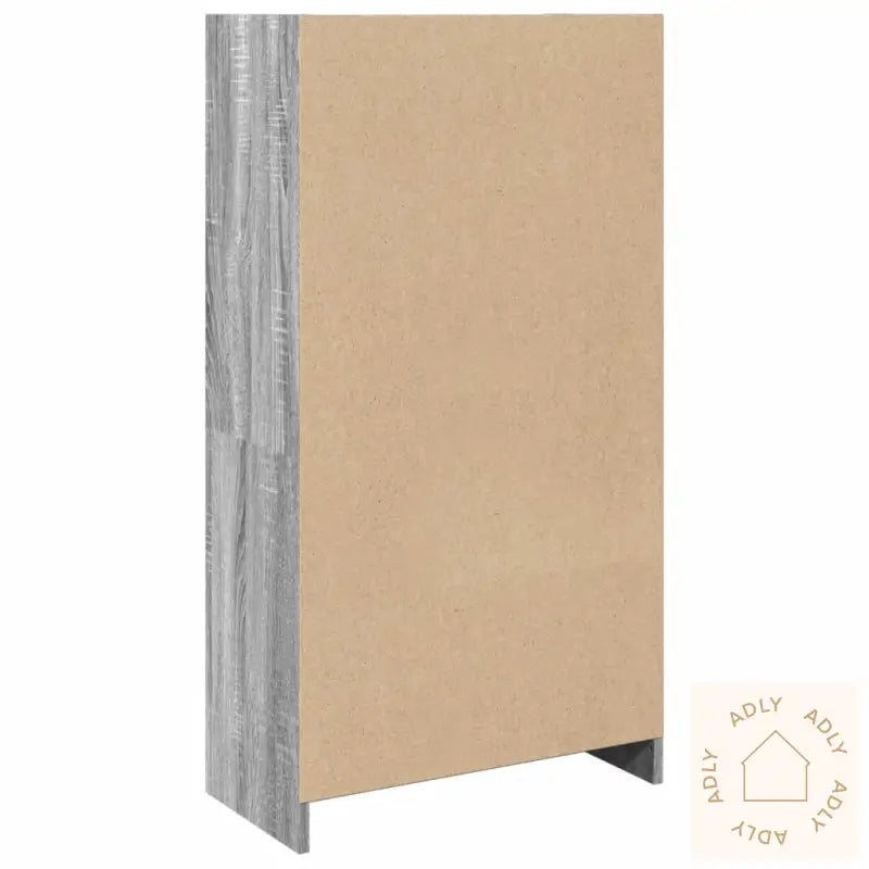 Bokhylle Grå Sonoma 57X28,5X107,5 Cm Konstruert Tre