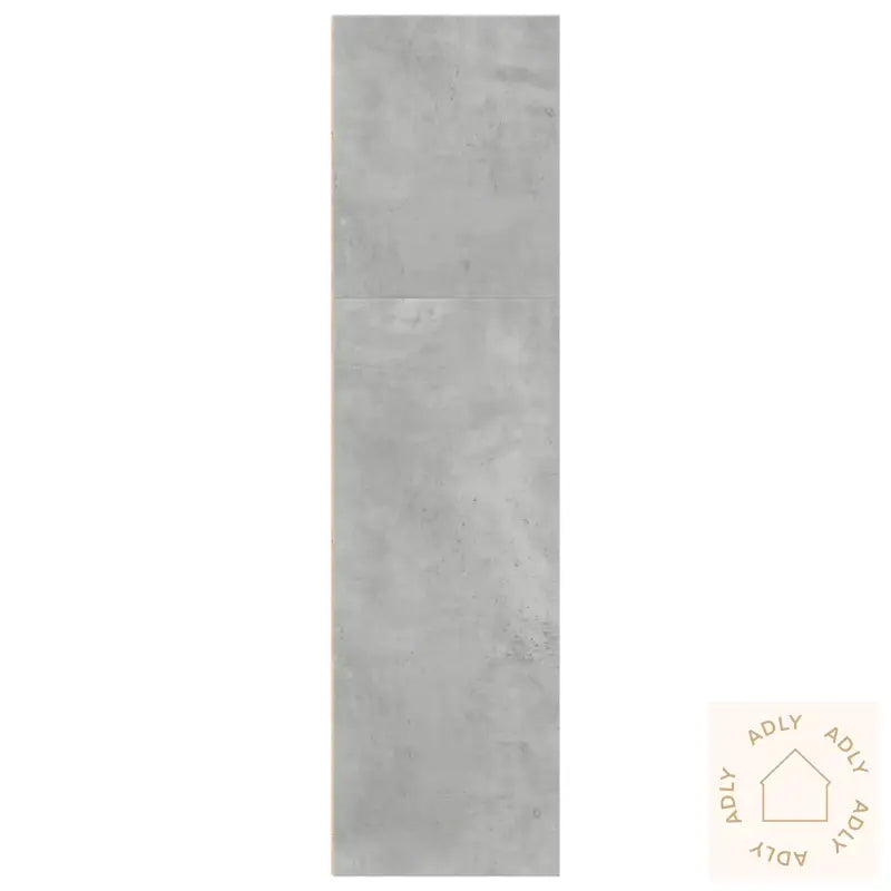 Bokhylle Betonggrå 40X30X114 Cm Konstruert Tre