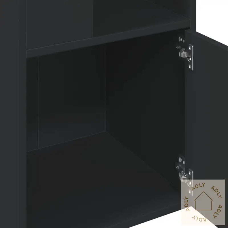 Bokhylle Svart 40X36X189 Cm Konstruert Tre