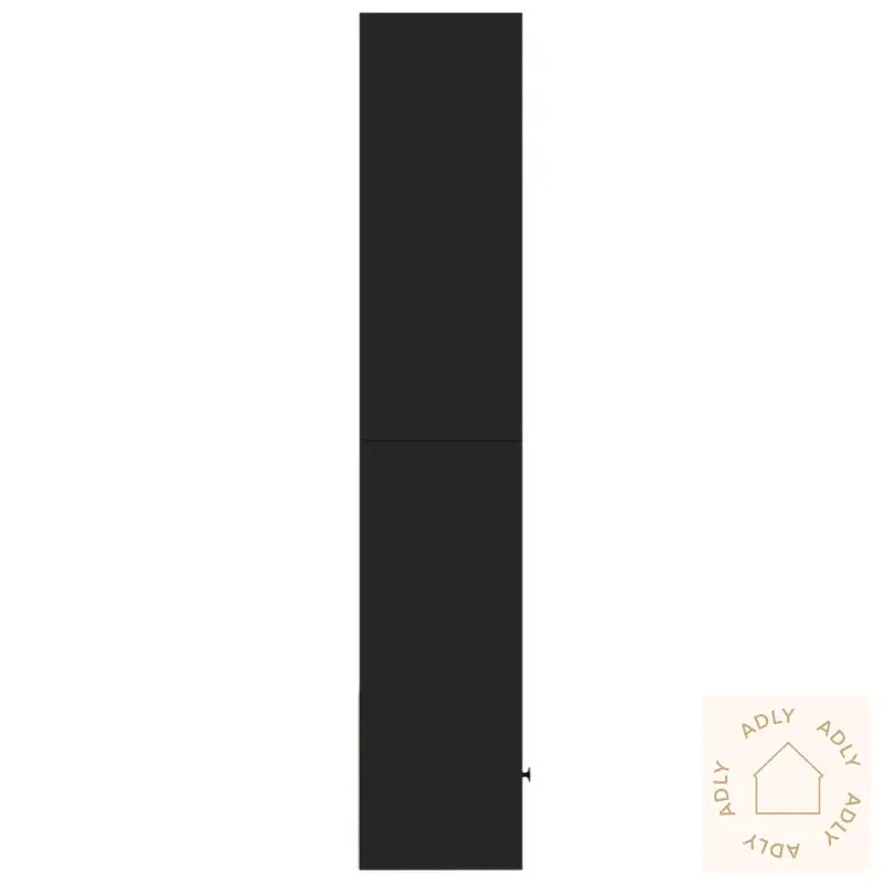Bokhylle Svart 40X36X189 Cm Konstruert Tre
