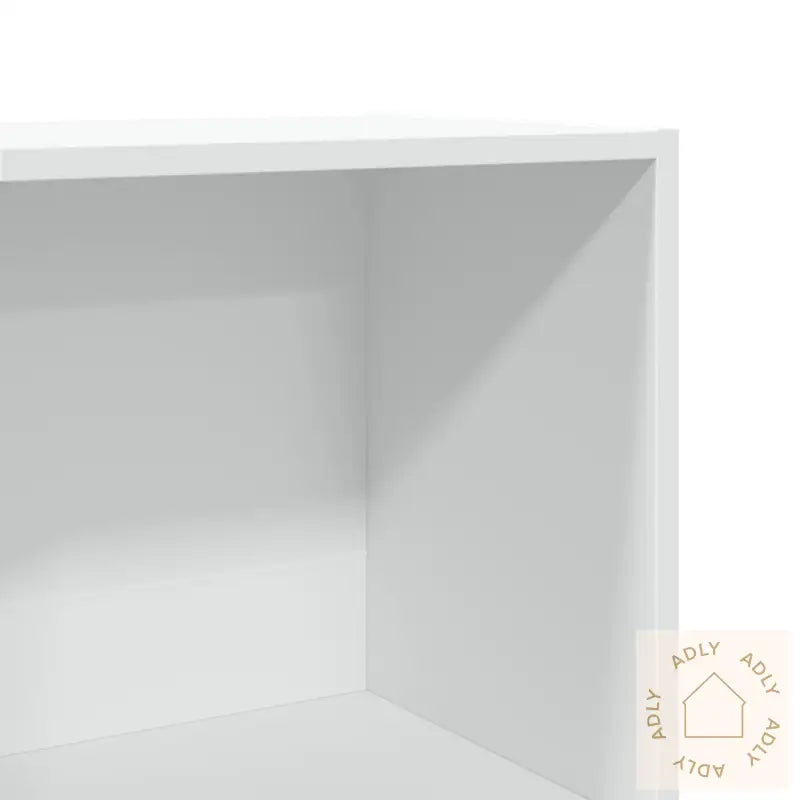 Bokhylle Hvit 40X30X189 Cm Konstruert Tre