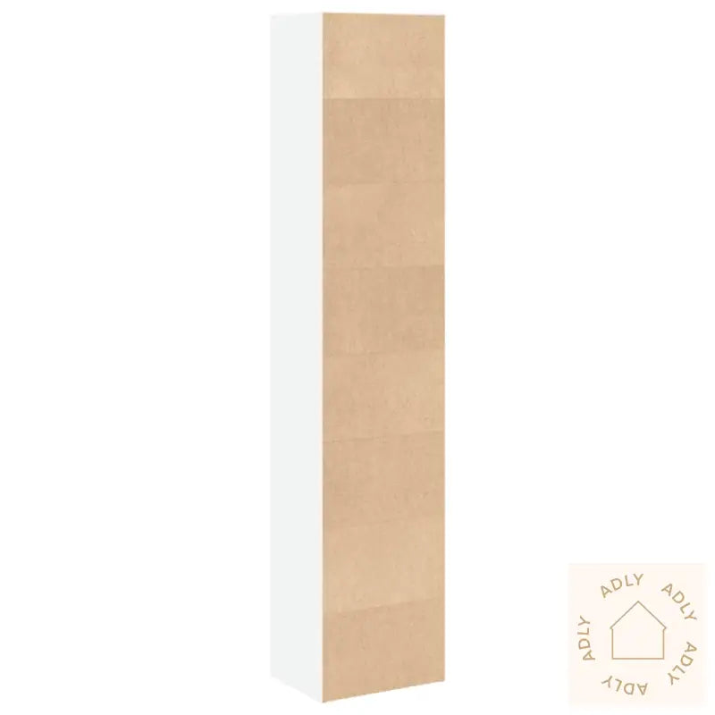 Bokhylle Hvit 40X30X189 Cm Konstruert Tre