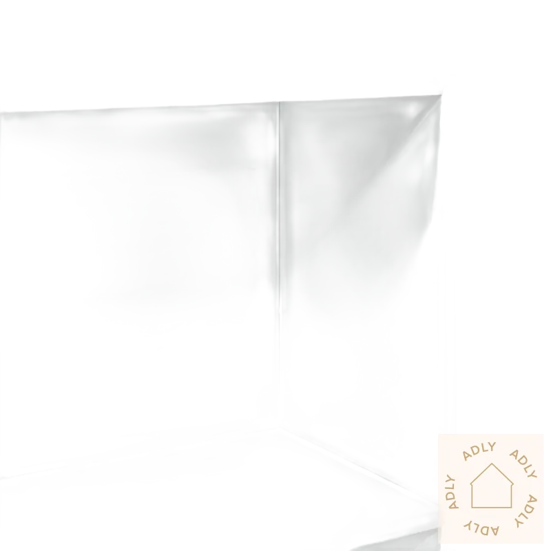 Hvit praktisk bokhylle fra Dine Møbler, perfekt til hjemmet og hagemøbler