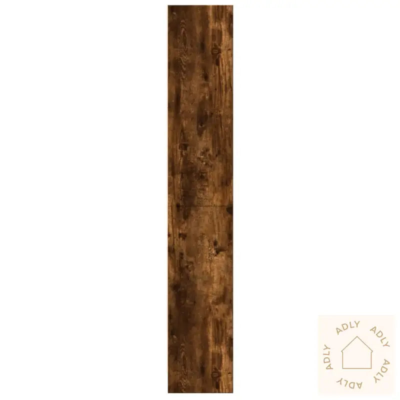 Bokhylle Røkt Eik 60X24X143 Cm Konstruert Tre