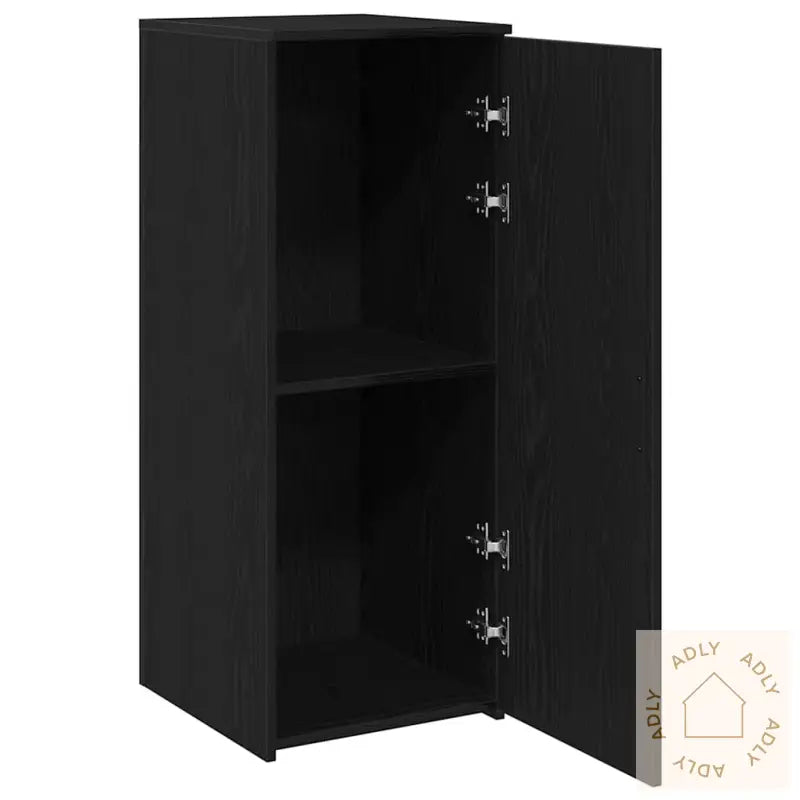 Oppbevaringsskap Svart 40X45X103,5 Cm Konstruert Tre