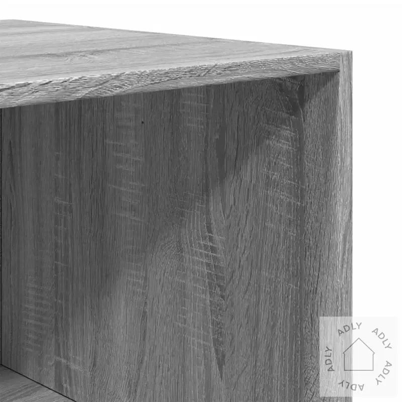 Garderobe Grå Sonoma 100X50X200 Cm Konstruert Tre