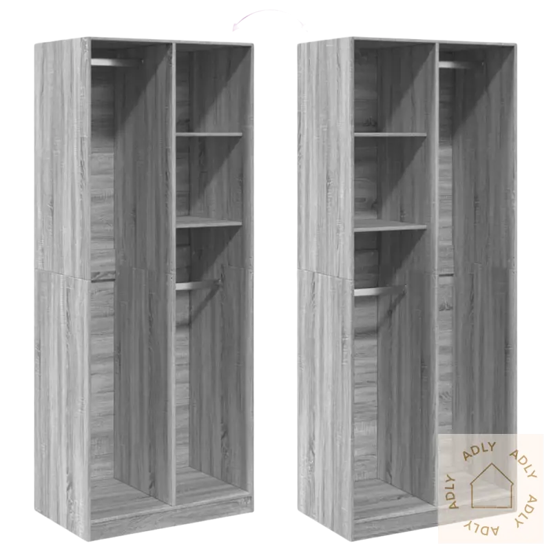 To flotte lyse tre garderobeskap, perfekt som møbler til hjemmet