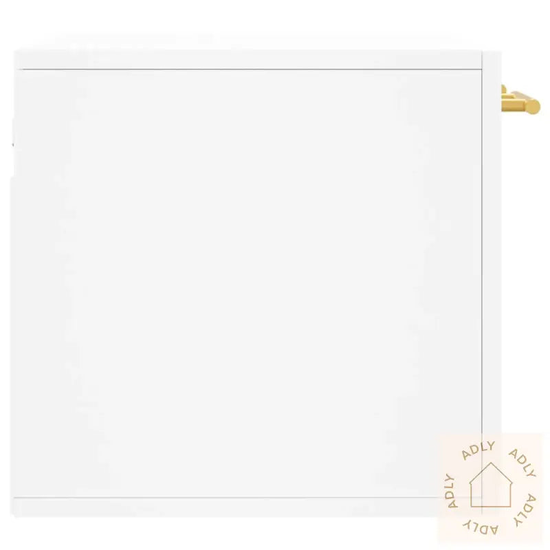 Veggskap Hvit 60X36,5X35 Cm Konstruert Tre