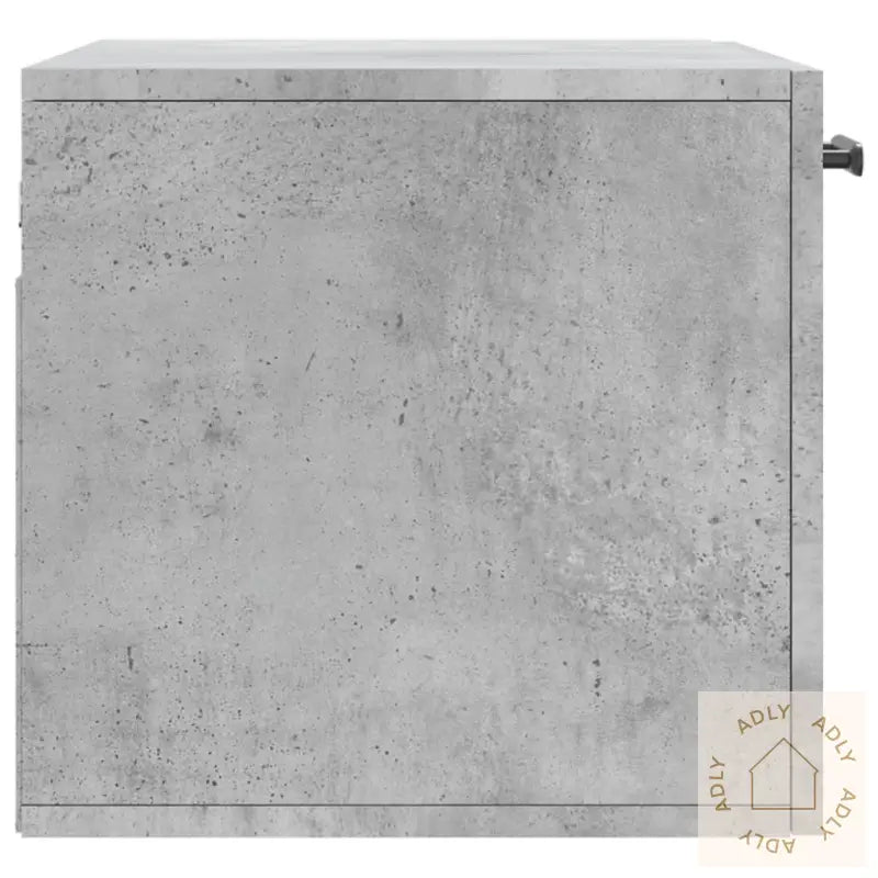 Veggskap Betonggrå 60X36,5X35 Cm Konstruert Tre