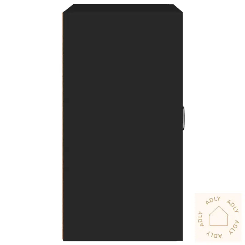 Veggskap Svart 60X31X60 Cm Konstruert Tre