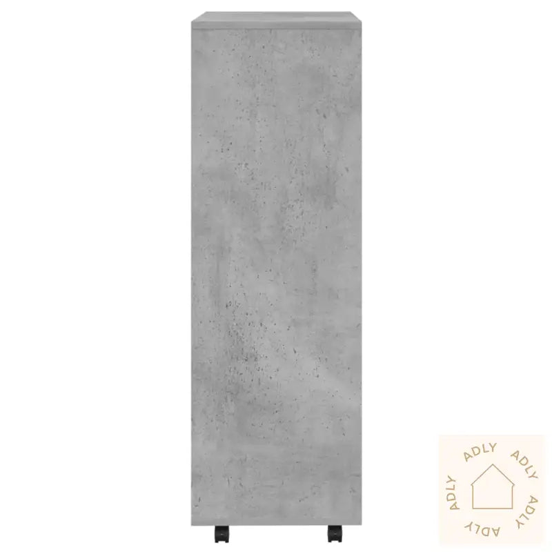 Garderobe Betonggrå 80X40X110 Cm Konstruert Tre