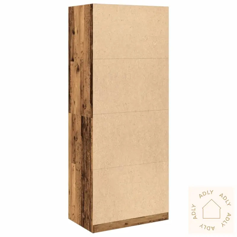 Garderobe Gammelt Tre 80X50X200 Cm Konstruert Tre