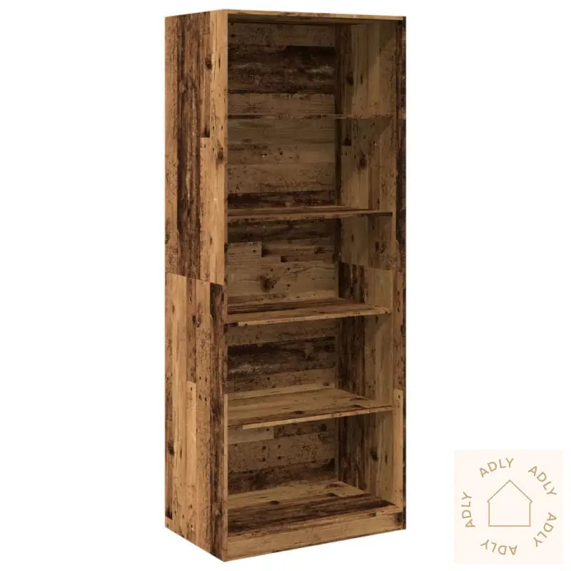 Garderobe Gammelt Tre 80X50X200 Cm Konstruert Tre