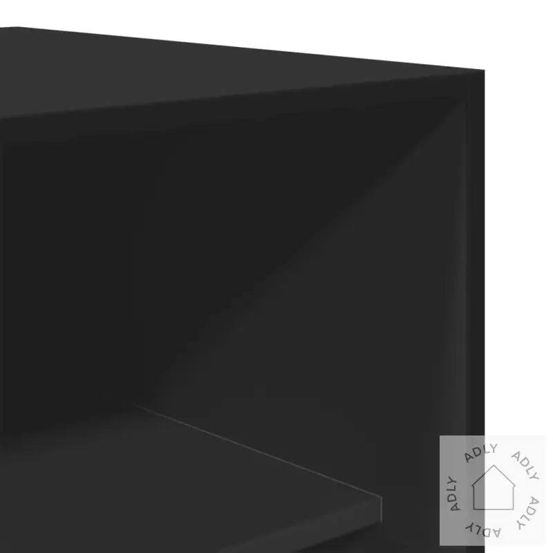 Garderobe Svart 100X50X200 Cm Sponplate