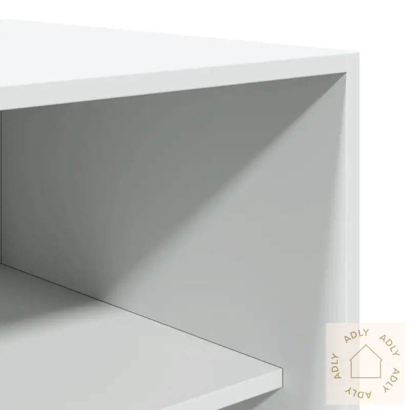 Garderobe Hvit 80X50X200 Cm Konstruert Tre