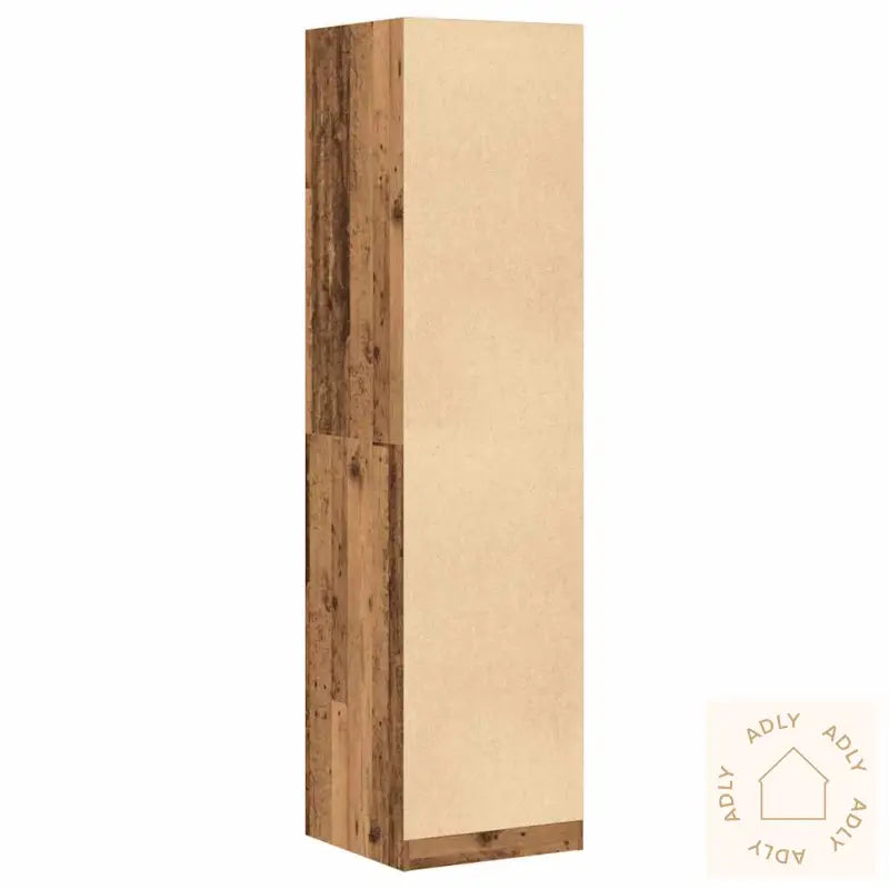 Garderobe Gammelt Tre 50X50X200 Cm Konstruert Tre