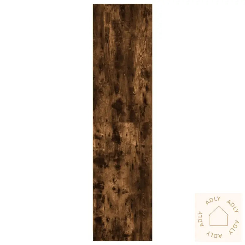 Garderobe Røkt Eik 30X50X200 Cm Konstruert Tre