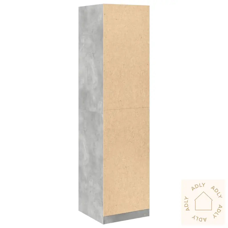 Garderobe Betonggrå 50X50X200 Cm Sponplate