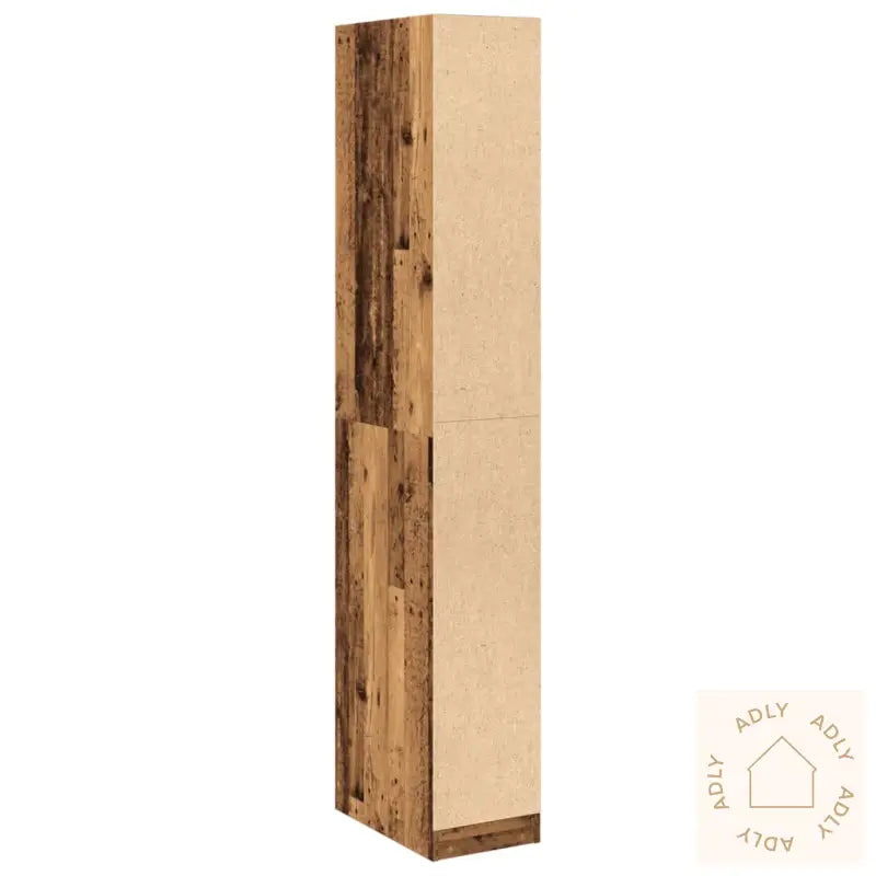 Garderobe Gammelt Tre 30X50X200 Cm Konstruert Tre
