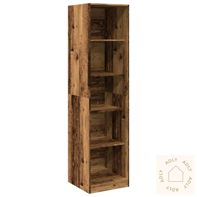 Garderobe Gammelt Tre 50X50X200 Cm Konstruert Tre