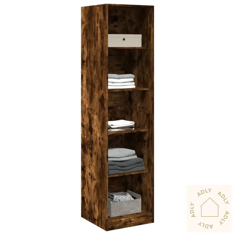 Garderobe Gammelt Tre 50X50X200 Cm Konstruert Tre