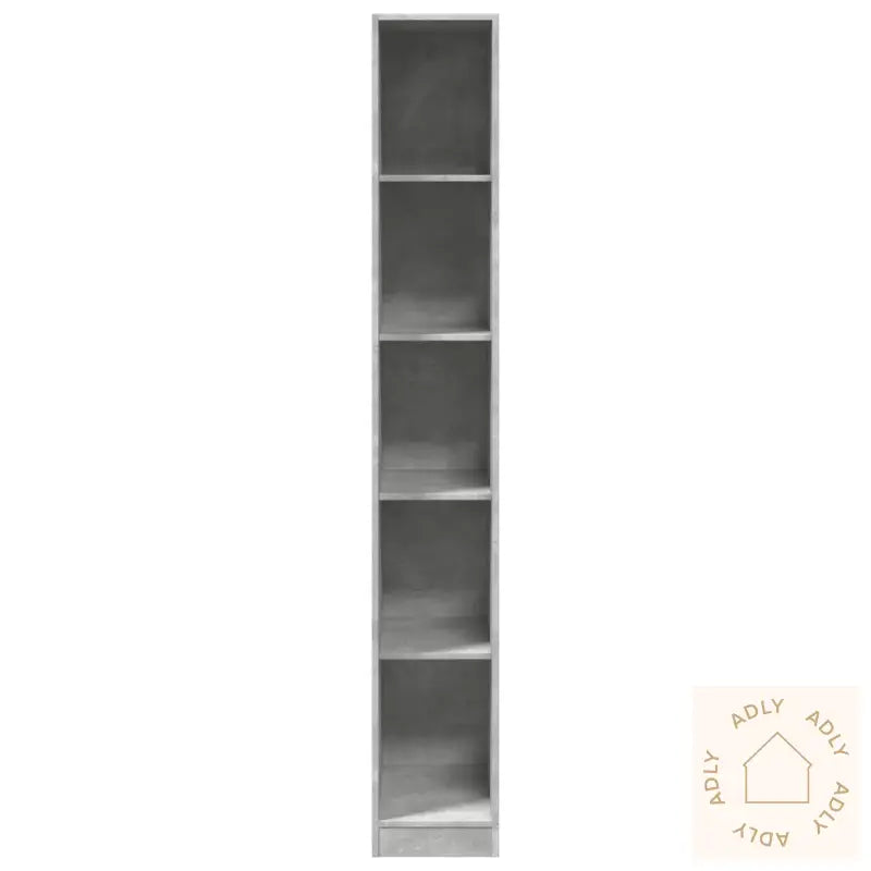 Garderobe Betonggrå 30X50X200 Cm Konstruert Tre