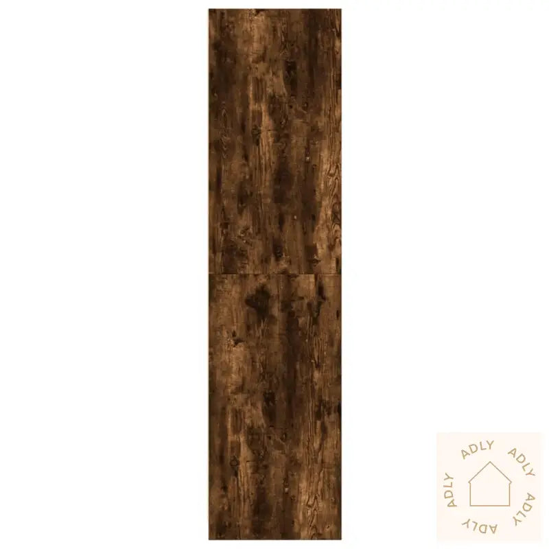 Garderobe Røkt Eik 100X50X200 Cm Konstruert Tre