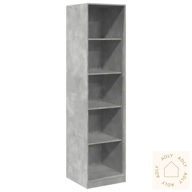 Garderobe Betonggrå 50X50X200 Cm Sponplate